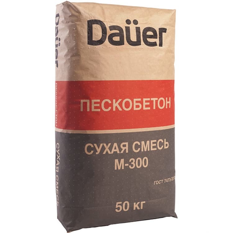  Dauer песок крупная фракция М300 50кг -  по цене от .